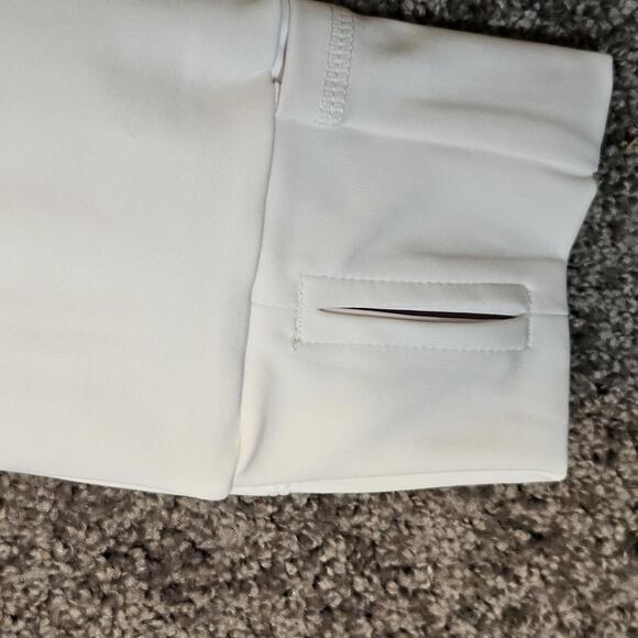 Women's White Slim Fit Yoga/Jogging Jacket. XL. NWt - Picture 3 of 5